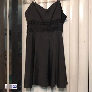Black cocktail dress